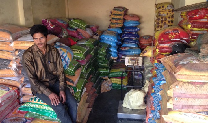 Wholesale storage of grains in Kathmandu